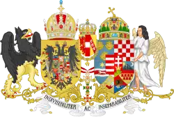 Coat of arms (1915–1918)(see also: Flag of Austria) of Austria-Hungary
