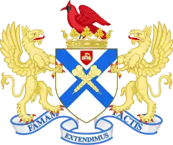 Coat of arms of Fredericksburg, Virginia