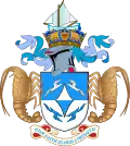 Coat of arms of Tristan da Cunha