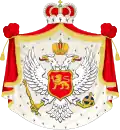 Royal Coat of arms of Kingdom of Montenegro