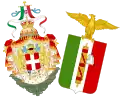Greater coat of arms of the Kingdom of Italy (1927–1929)