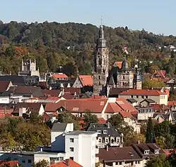 View over Coburg