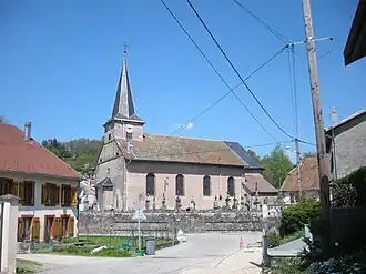 The church of Saint-Claude in Coinches