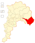 Los Andes in the Valparaíso Region