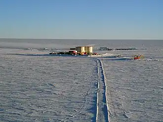 Concordia Research Station at Antarctica