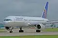 A Continental 757.