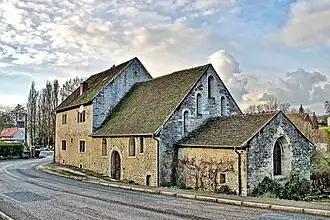 The old abbey in Corcelles-Ferrières