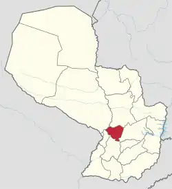 Cordillera in Paraguay.svg