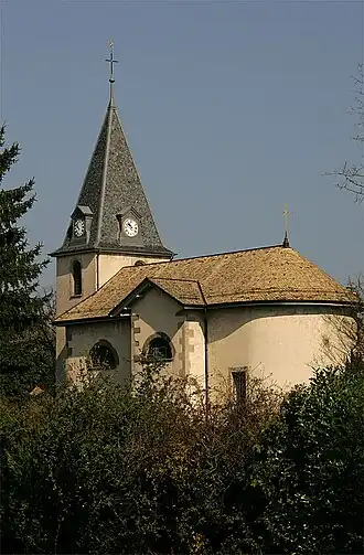 The church of Corsier
