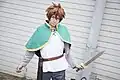 Another person cosplaying as Kazuma