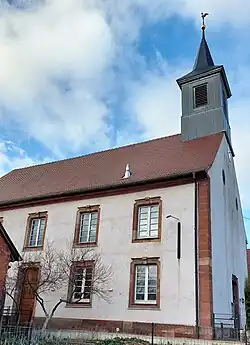 The Calvinist temple in Cosswiller