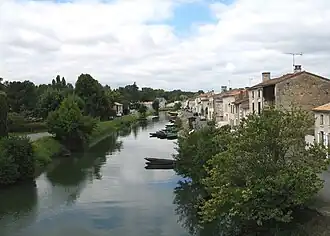 The Sèvre Niortaise in Coulon