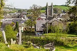 View of Bailieborough and the Church of Ireland church