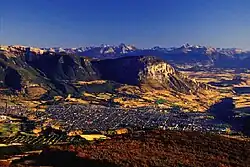 Panoramic view of the city