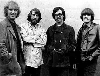 Creedence Clearwater Revival, 1968L-R: Tom Fogerty, Doug Clifford, Stu Cook, John Fogerty