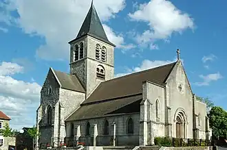 The church of Crézancy