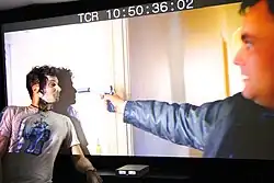 Cristobal Tapia de Veer in post-production for Utopia