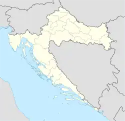Sinj is located in Croatia