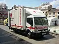 The Nissan Cabstar is a small truck