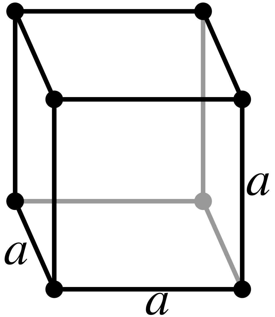 Cubic crystal structure for fluorine