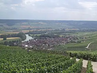A general view of Cumières