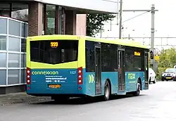 Connexxion First-generation VDL Citea rear in Leeuwarden in September 2010