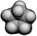 Space-filling model