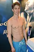 A happy trail is a line of hair from the navel to the penis