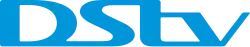 Current DStv logo since 2012 with the wordmark only and the arc removed.