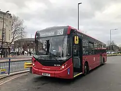 RATP Group London Enviro200 MMC with double doors (doors in the middle) in London in 2024