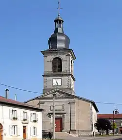 The church of Saint-Médard in Damas-aux-Bois