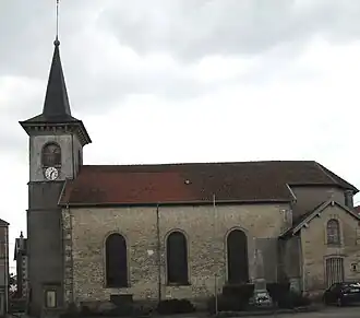 The church of Saint-Médard in Damas-et-Bettegney