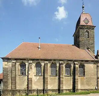 The church of Saint-Pierre-et-Saint-Paul in Dampierre-lès-Conflans