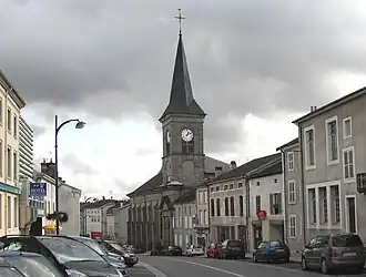 The church of Sainte-Marie-Madeleine in Darney