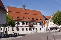 The town hall in Langenau