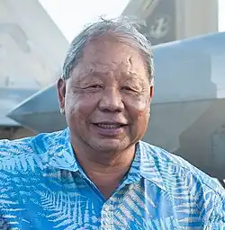 Photographic portrait of David Apatang