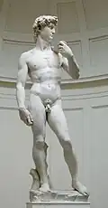 Michelangelo's David&nbsp;(1504)