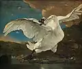 The Threatened Swan (c. 1650) by Jan Asselijn