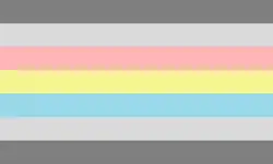 Demiflux (Demigenderflux) flag