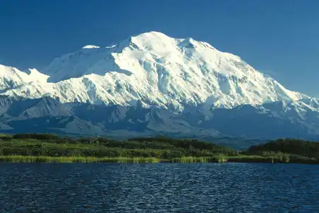 Mount McKinley, highest point in the United States