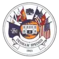 Official seal of Denham Springs, Louisiana