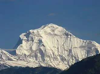 7. Dhaulagiri in the Himalaya