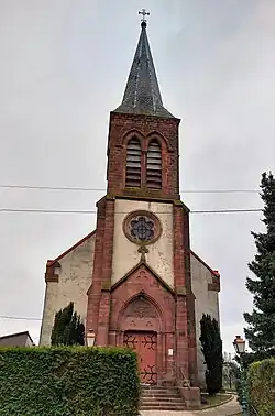 The church of Saint-Symphorien in Dimbsthal