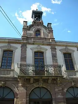 The town hall in Dinsheim-sur-Bruche