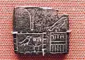 Serekh of Djer carved into an ivory label found at Abydos