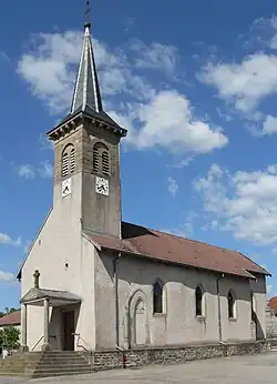 The church of Saint-Èvre in Domèvre-sur-Avière