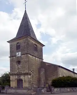 The church of Saint-Denis in Dombrot-sur-Vair