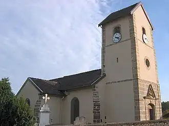 The church of Saint-Martin in Dommartin-lès-Vallois