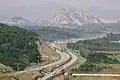 The Donghae-bukbu line on Korea's east coast. The road and rail link was built for South Korean visiting the Kŭmgangsan Tourist Region in the North.