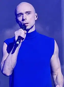 Dons performing at a 2024 Eurovision preparty.